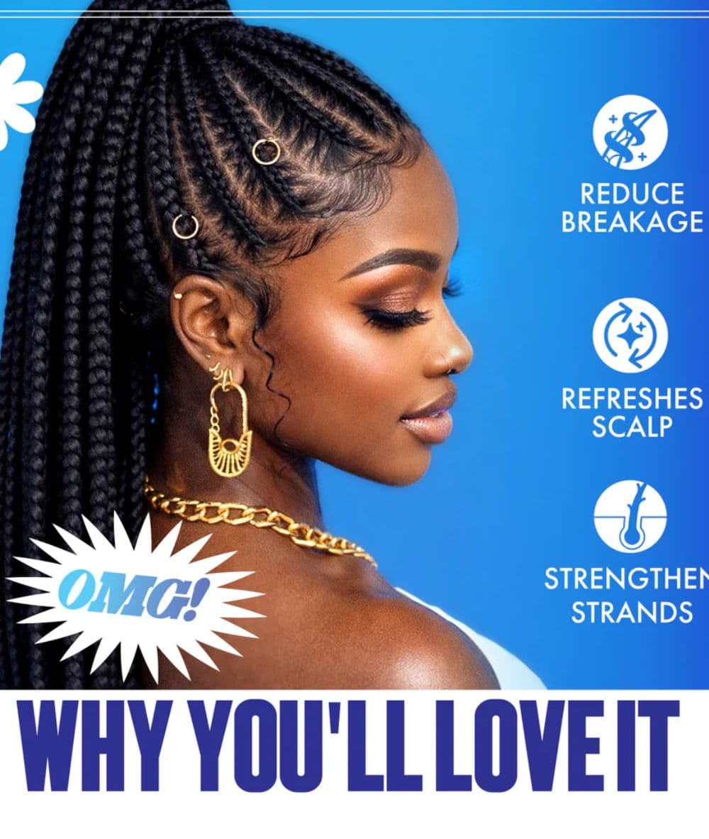 All Day Got Hold Anti-Breakage Braiding Gel, Hair Care - Cloré Beauty
