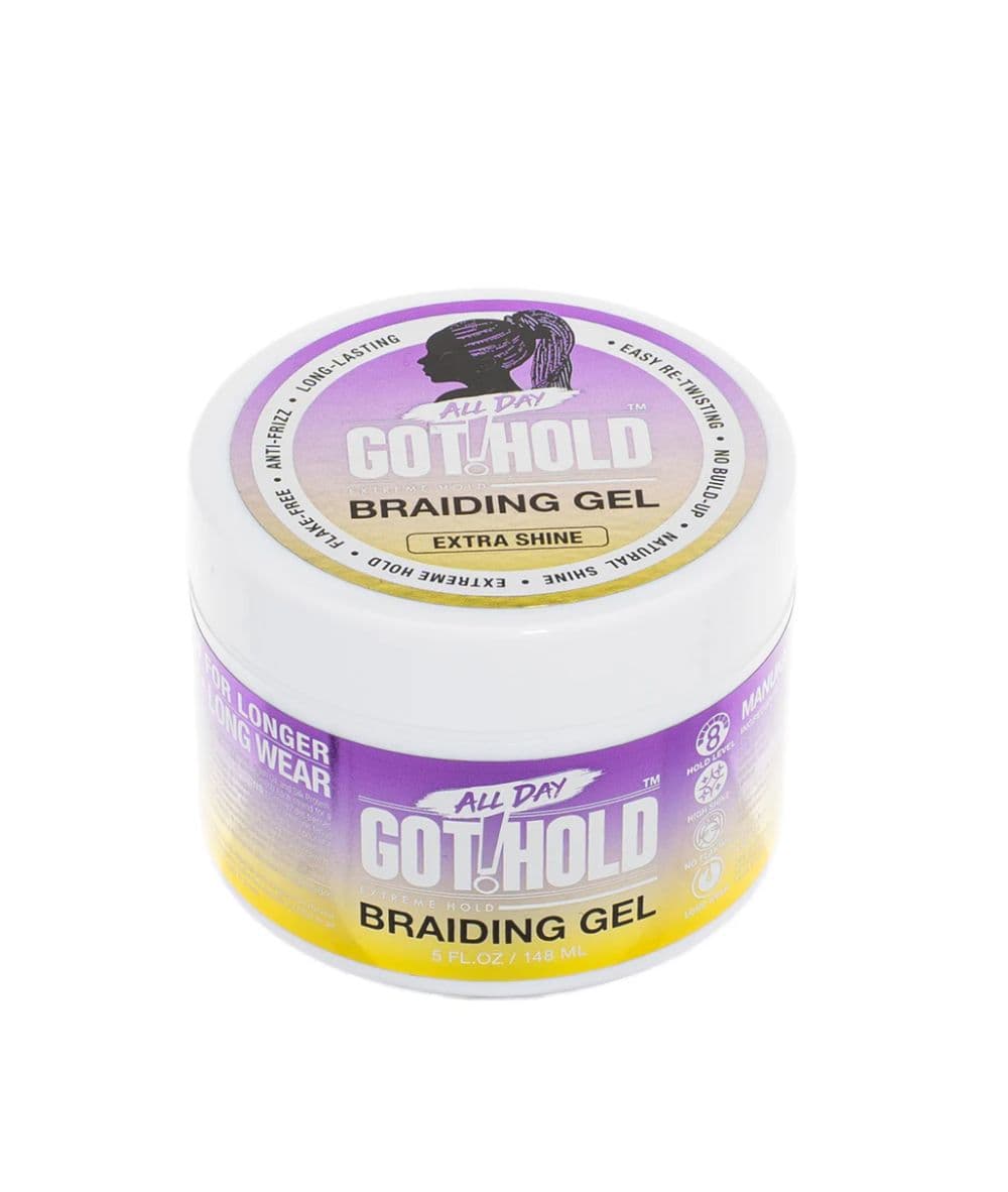 All Day Got Hold Extra Shine Braiding Gel, Hair Care - Cloré Beauty