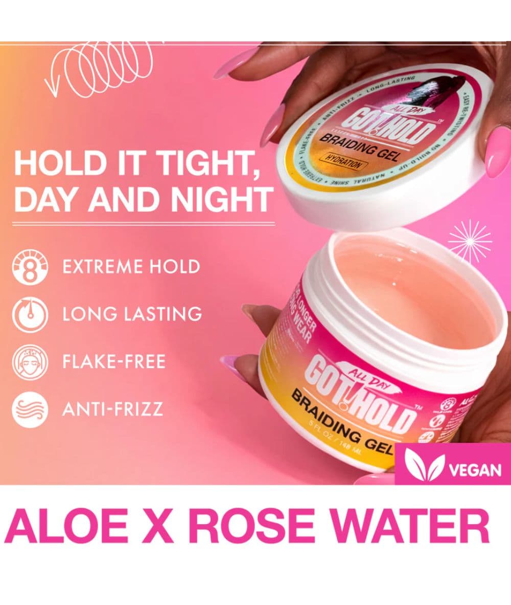 All Day Got Hold Hydration Braiding Gel, Hair Care - Cloré Beauty