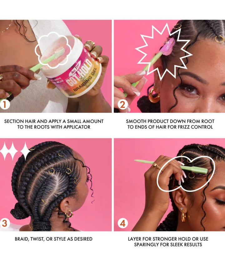All Day Got Hold Hydration Braiding Gel, Hair Care - Cloré Beauty