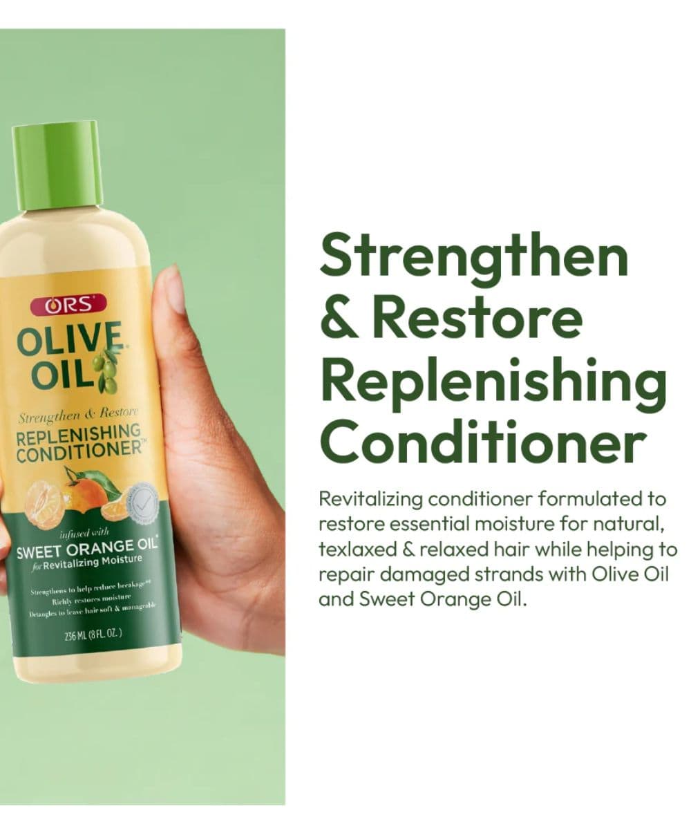 ORS Olive Oil Replenishing Conditioner 8oz, Hair Care - Cloré Beauty