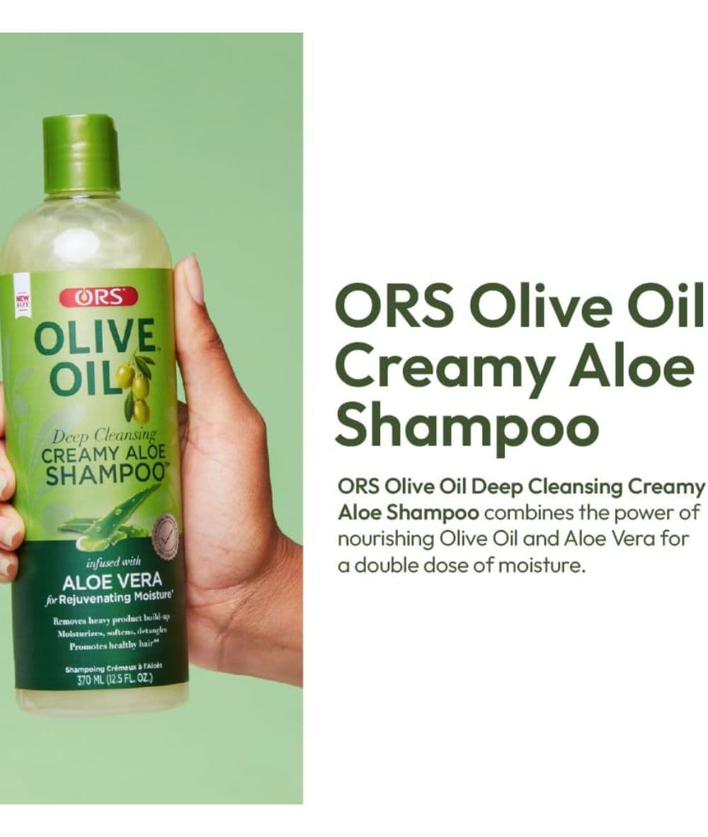 ORS Olive Oil Creamy Aloe Shampoo 8oz, Hair Care - Cloré Beauty
