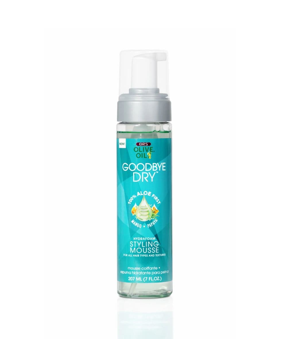 ORS Olive Oil Goodbye Dry Hydrafoam Styling Mousse 7oz, Hair Care - Cloré Beauty