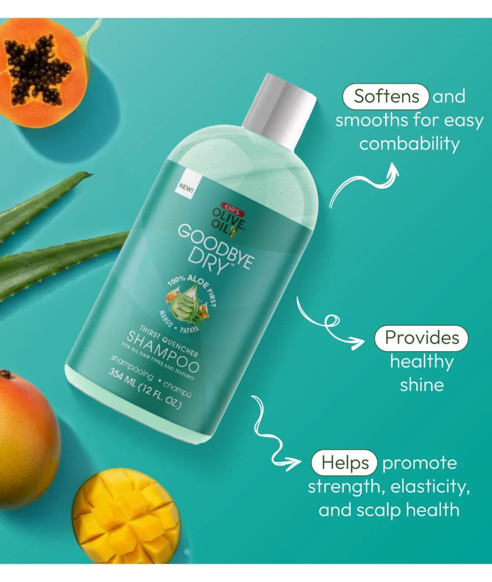 ORS Olive Oil Goodbye Dry Thirst Quencher Shampoo 12oz