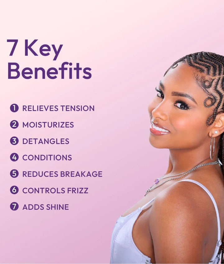 ORS Olive Oil Braidzone 7 In1 Braid Leave-In Spray 8oz, Hair Care - Cloré Beauty