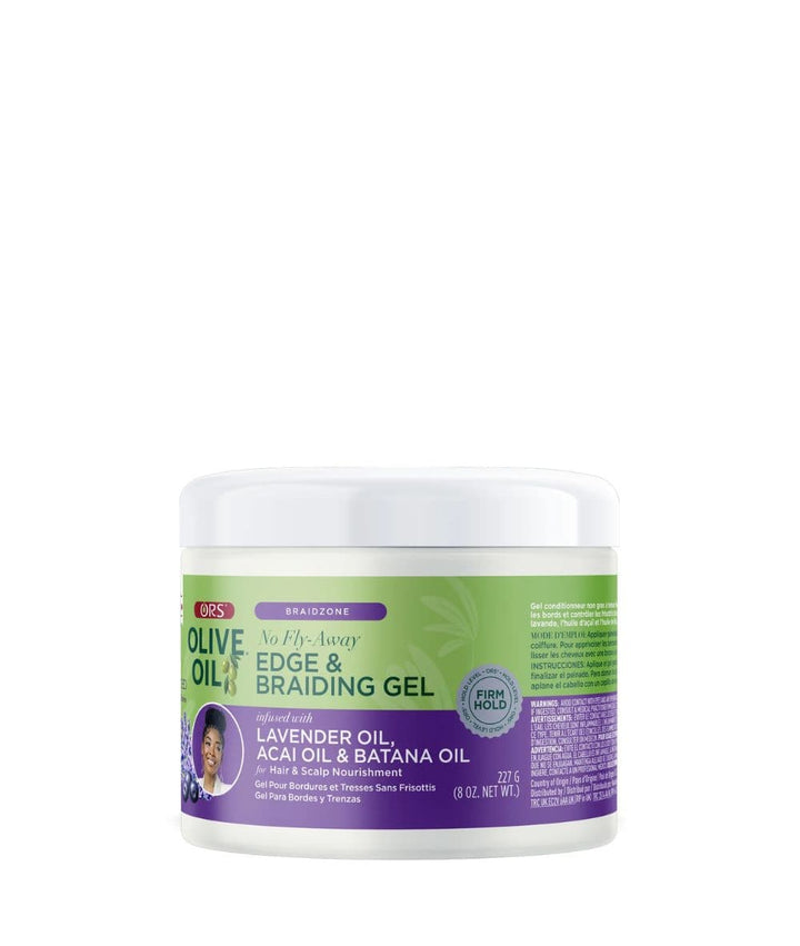 ORS Olive Oil Braidzone Edge &amp; Braiding Gel 8oz
