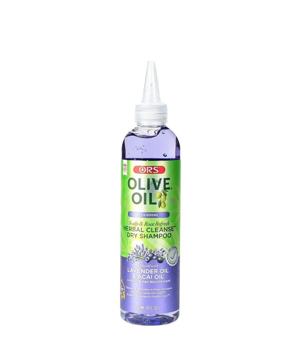 ORS Olive Oil Braidzone Herbal Cleanse Dry Shampoo 8oz | Black