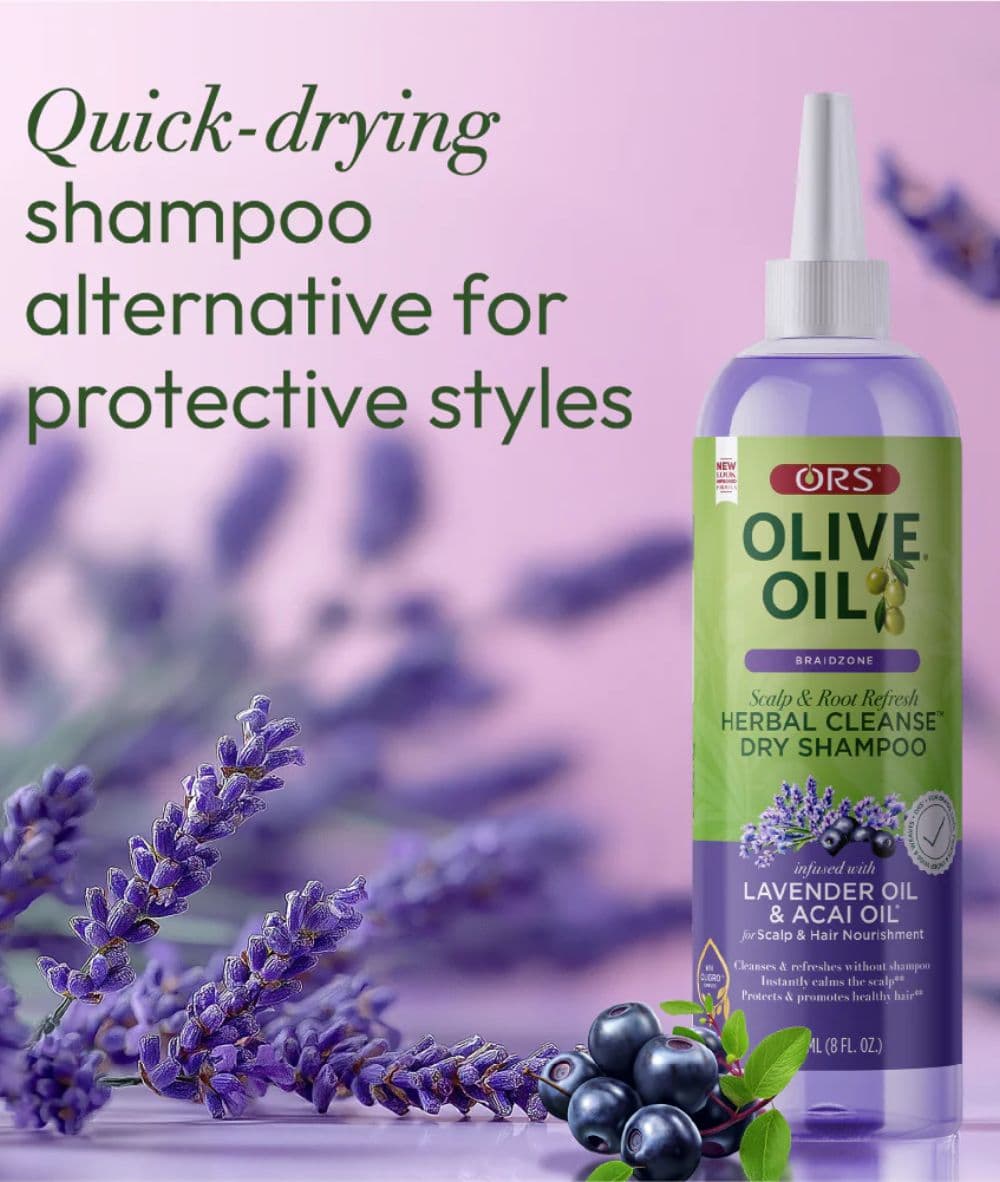 ORS Olive Oil Braidzone Herbal Cleanse Dry Shampoo 8oz