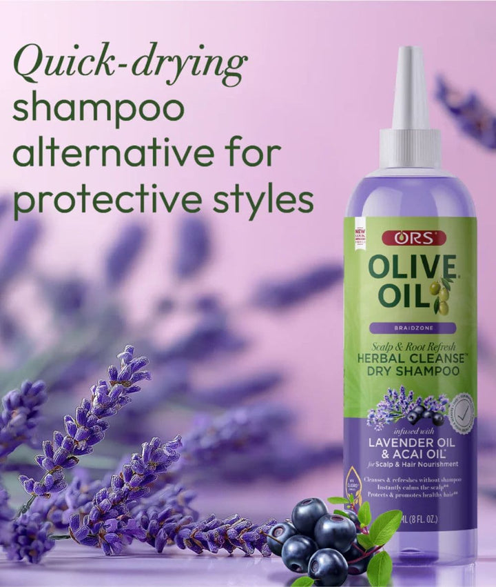 ORS Olive Oil Braidzone Herbal Cleanse Dry Shampoo 8oz