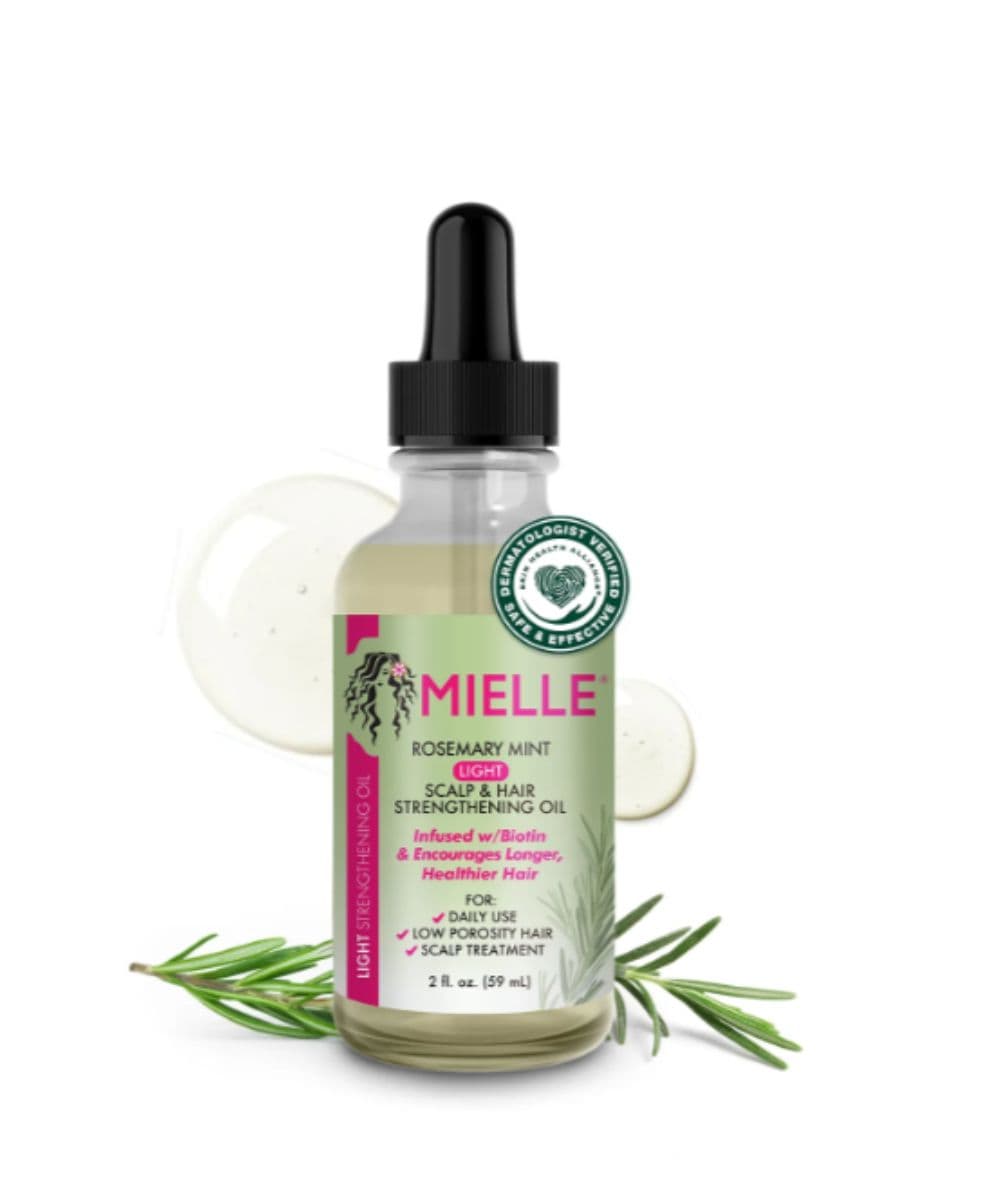 Mielle Rosemary Mint Scalp & Hair Strengthening Oil [Light] 2oz