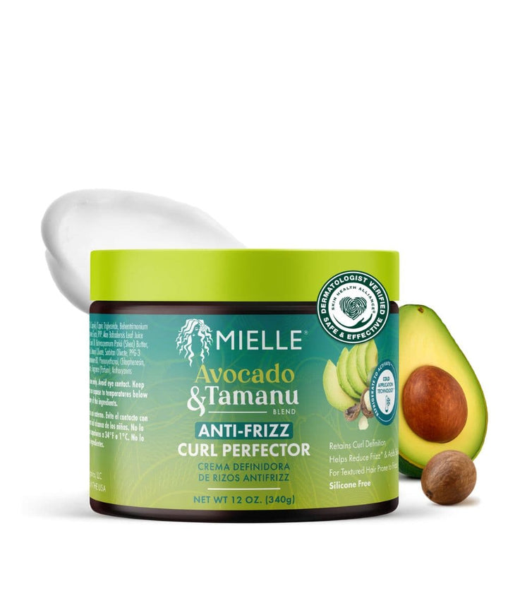 Mielle Avocado & Tamanu Anti Frizz Curl Perfector Cream 12oz