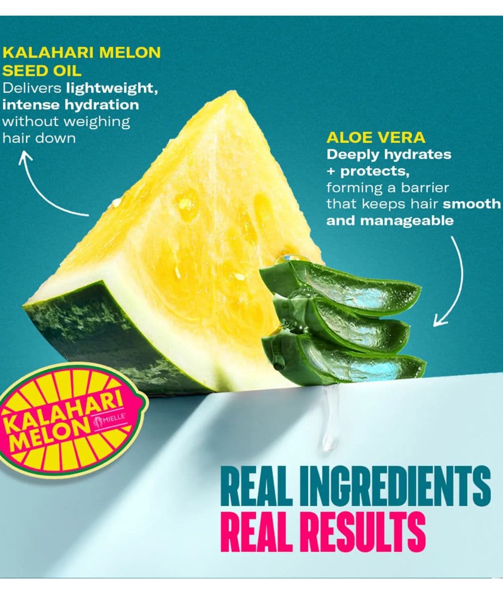 Mielle Kalahari Melon & Aloe Vera Deep Hydration Weightless Oil 4oz