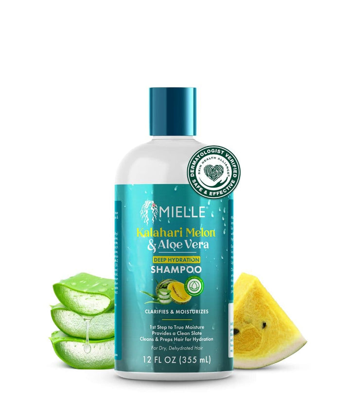 Mielle Kalahari Melon &amp; Aloe Deep Hydration Shampoo 12oz