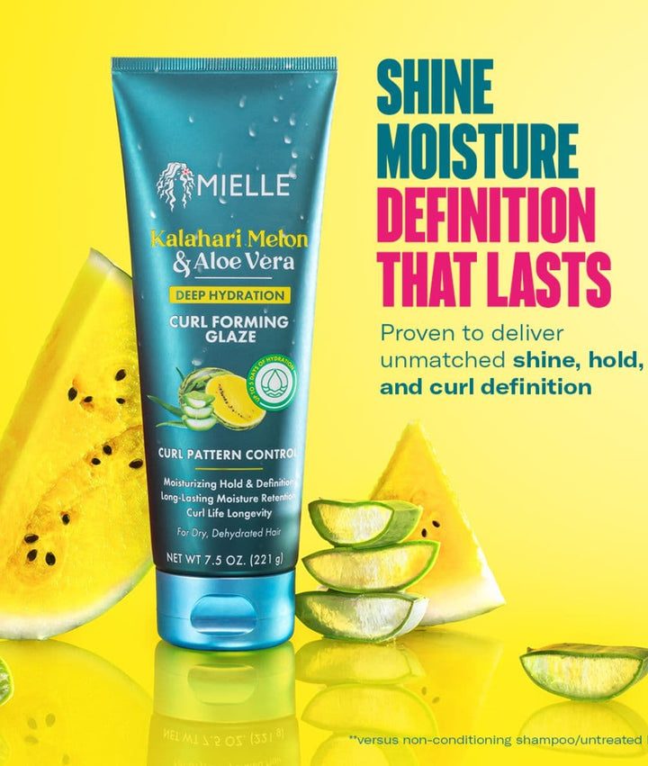 Mielle Kalahari Melon &amp; Aloe Vera Deep Hydration Curl Forming Glaze 7.5oz