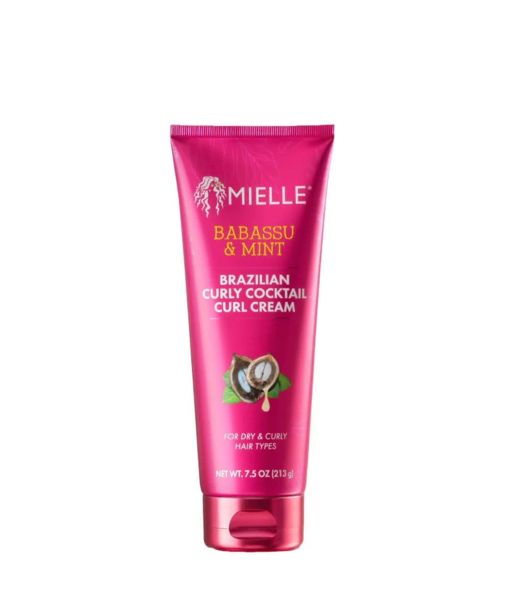 Mielle Babassu &amp; Mint Brazilian Curly Cocktail Curl Cream 7.5oz, Hair Care - Cloré Beauty