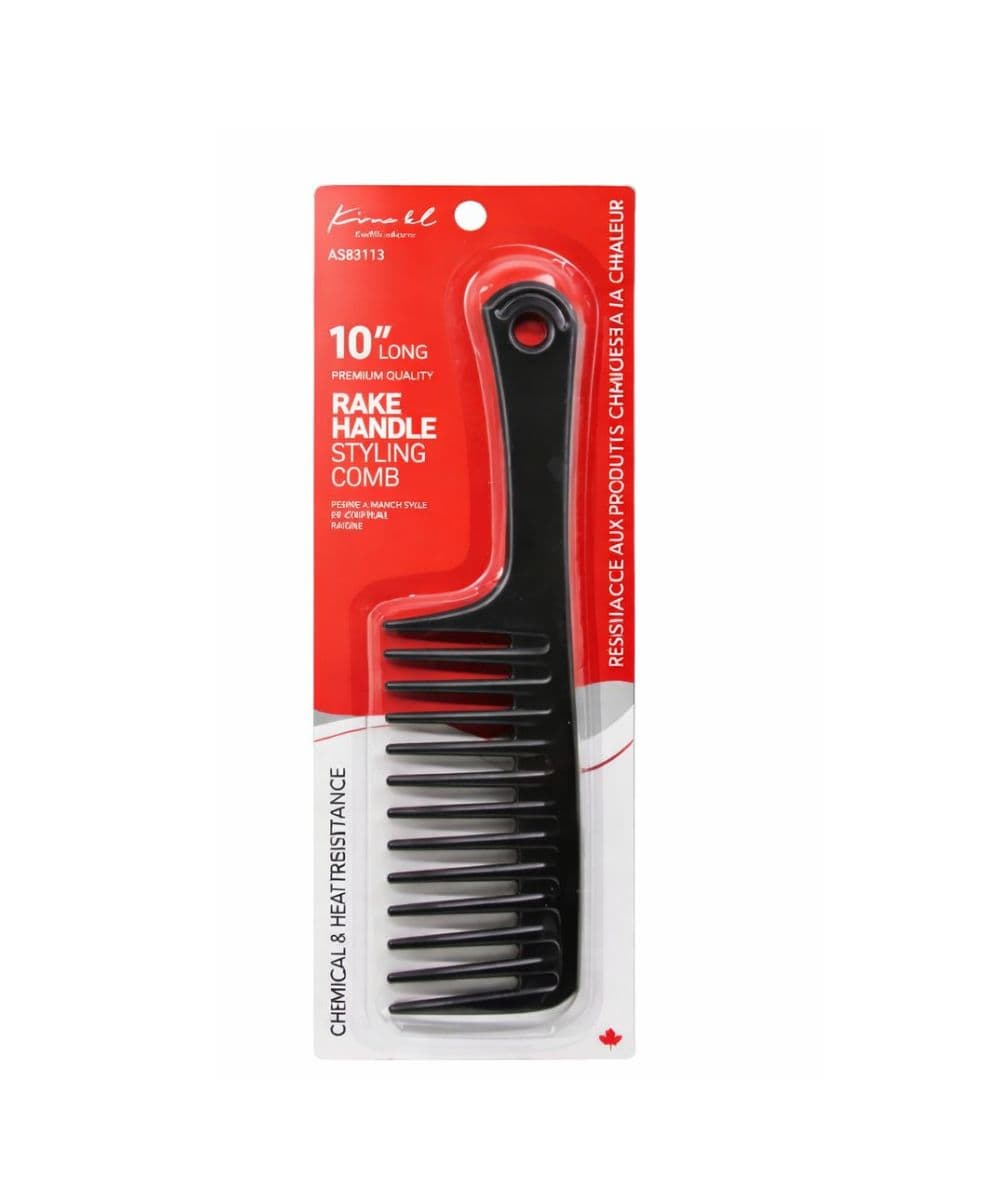 KIM &amp; C 10" Rake Handle Styling Comb 