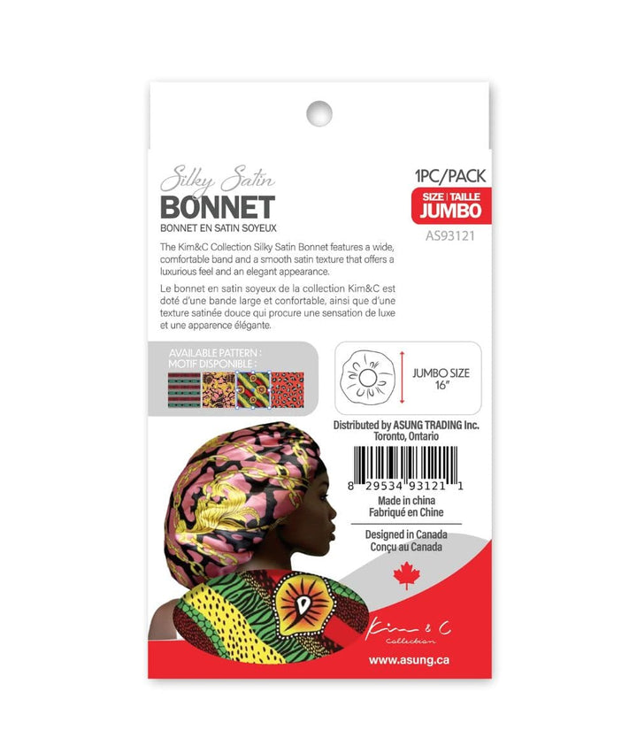 KIM &amp; C Silky Satin Bonnet X-Large 