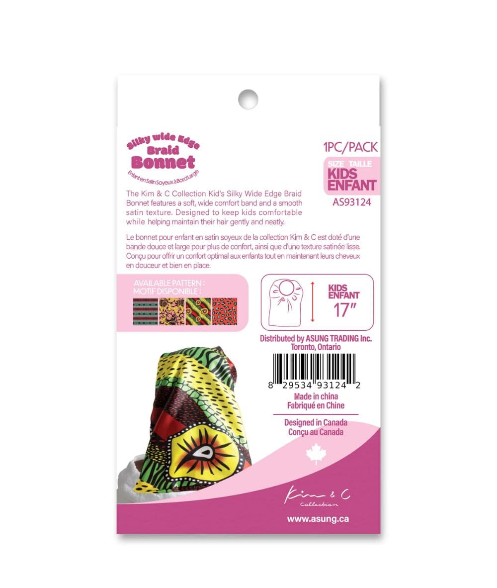 KIM &amp; C Kids Braid Silky Bonnet 