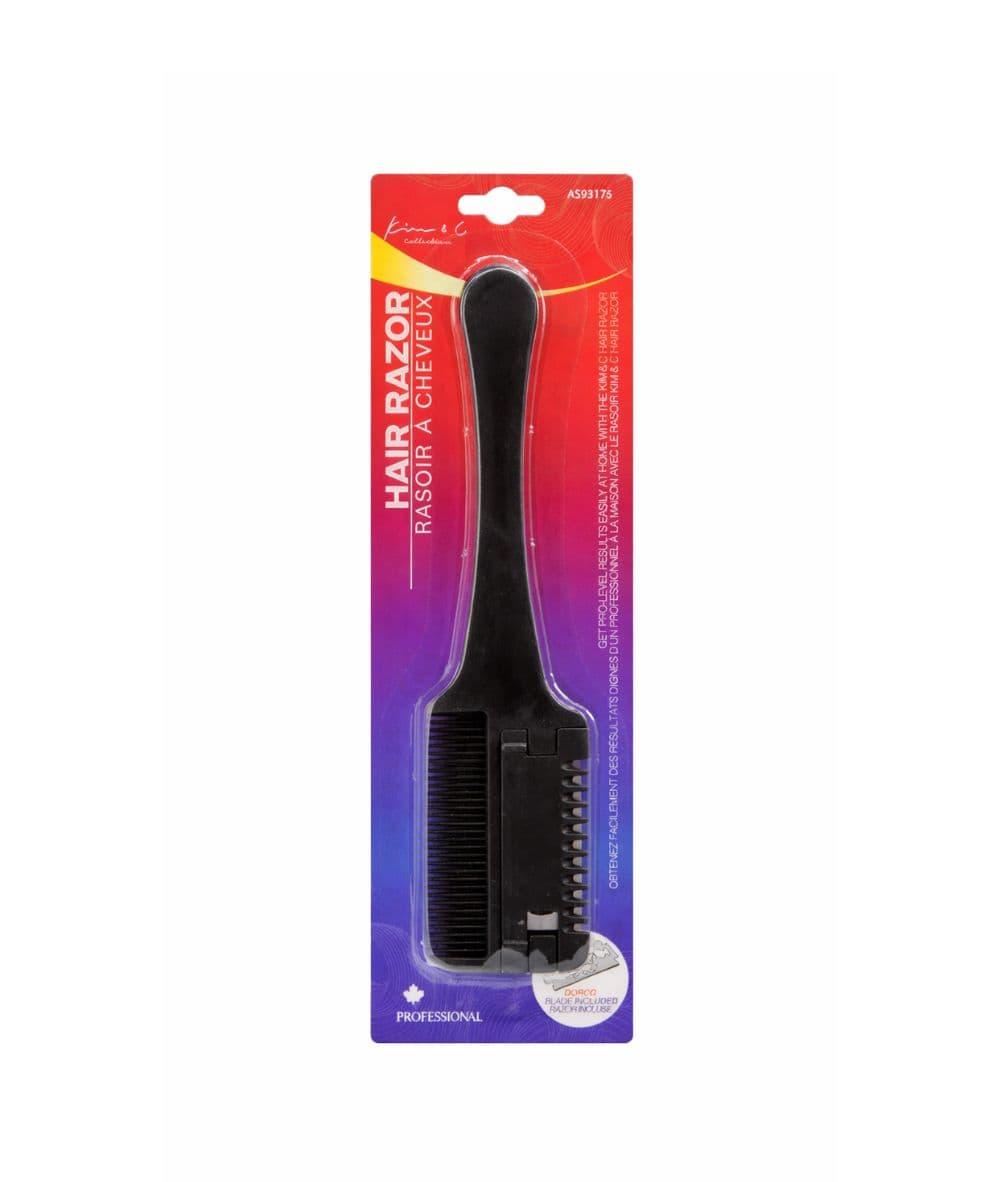 Kim &amp; C Hair Cutter with Large Comb Dorco Blade 
