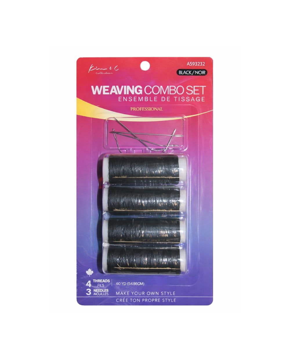 KIM & C 7PCS Thread and Needle Weaving Combo Set #AS93232, Hair Tools - Cloré Beauty