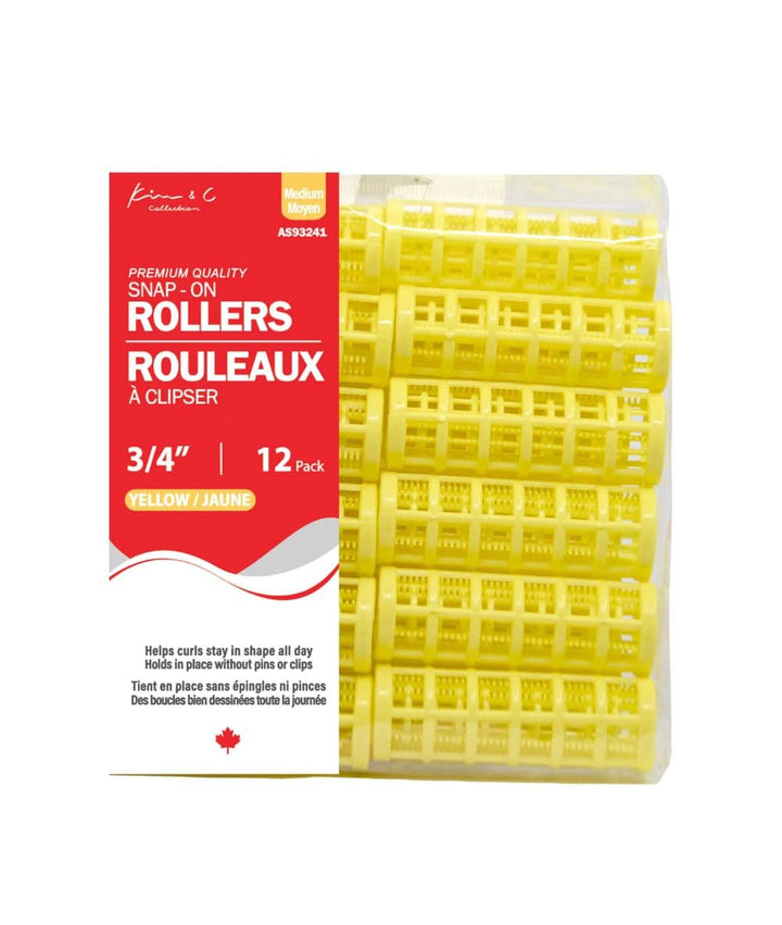 KIM &amp; C Snap-On Rollers, Hair Tools - Cloré Beauty
