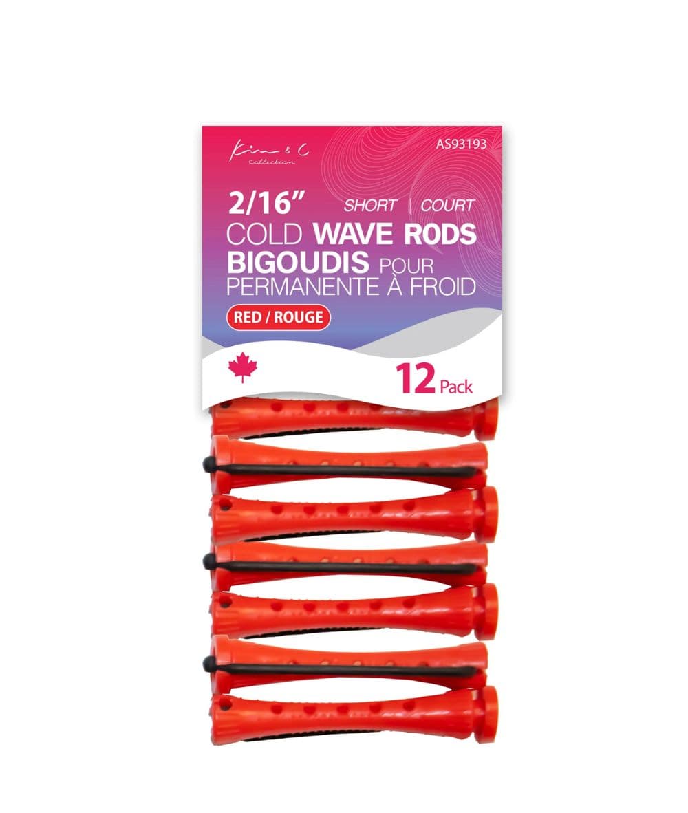 KIM &amp; C Cold Wave Rods Short 12ct, Hair Tools - Cloré Beauty