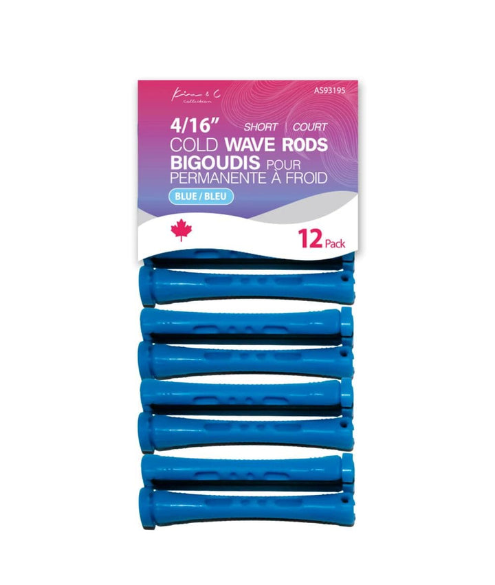 KIM &amp; C Cold Wave Rods Short 12ct, Hair Tools - Cloré Beauty