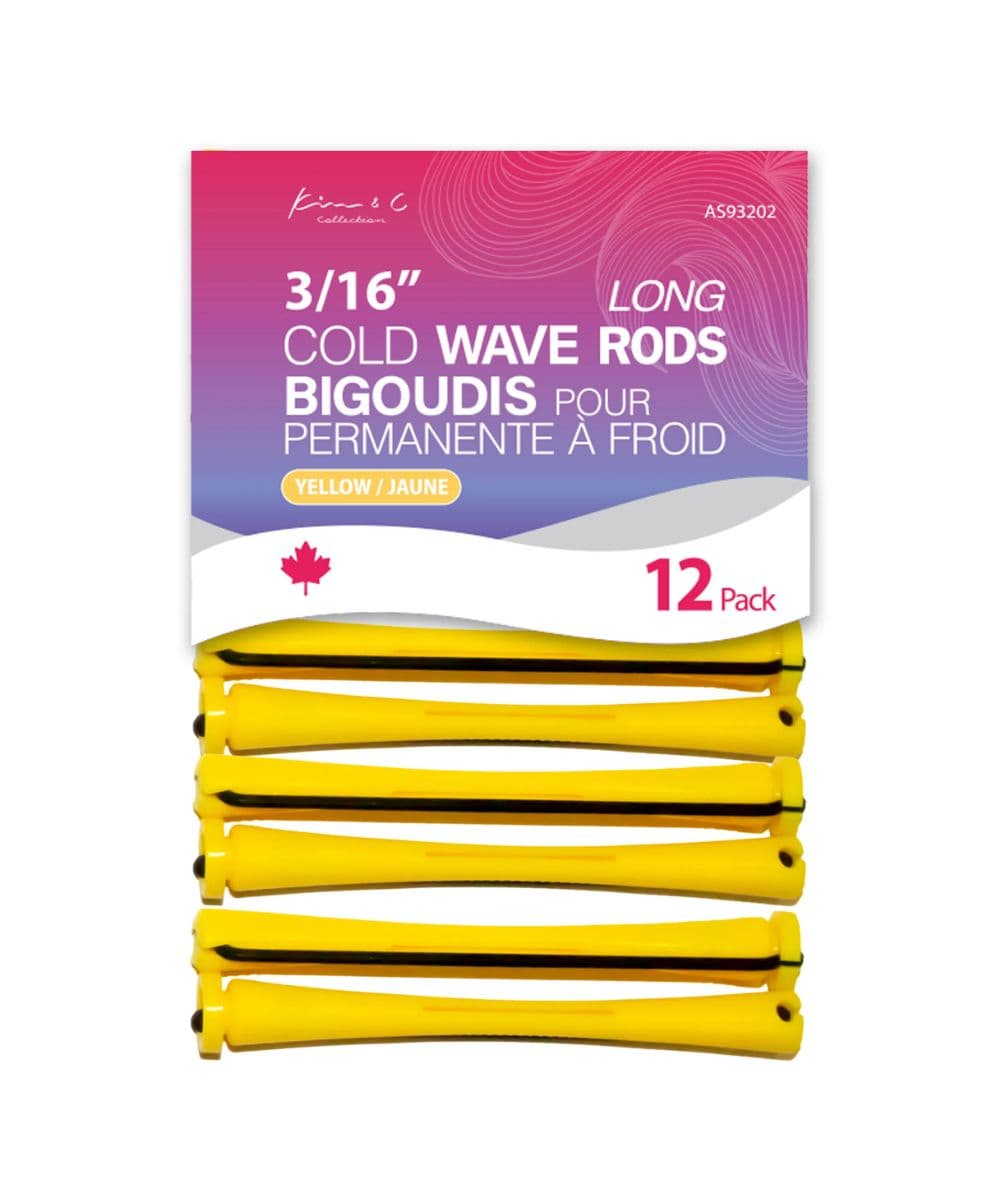 KIM & C Cold Wave Rods Long 12ct, Hair Tools - Cloré Beauty