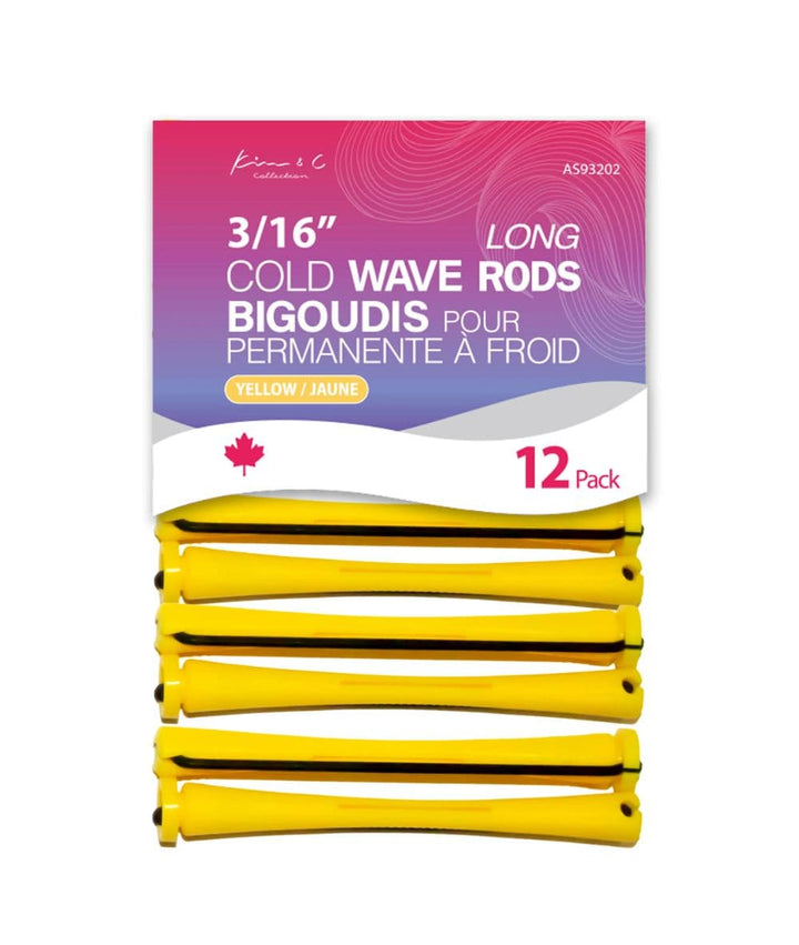 KIM &amp; C Cold Wave Rods Long 12ct, Hair Tools - Cloré Beauty