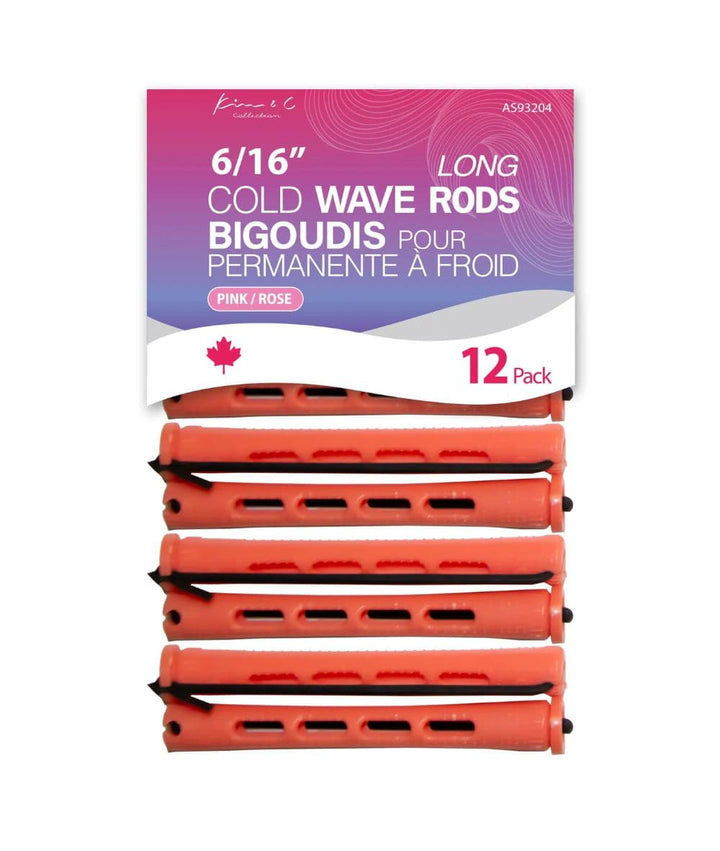 KIM &amp; C Cold Wave Rods Long 12ct, Hair Tools - Cloré Beauty