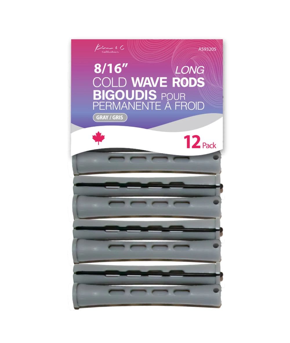 KIM &amp; C Cold Wave Rods Long 12ct, Hair Tools - Cloré Beauty
