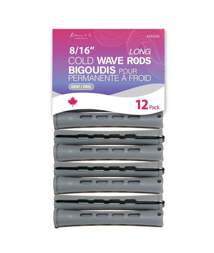 KIM &amp; C Cold Wave Rods Long 12ct, Hair Tools - Cloré Beauty
