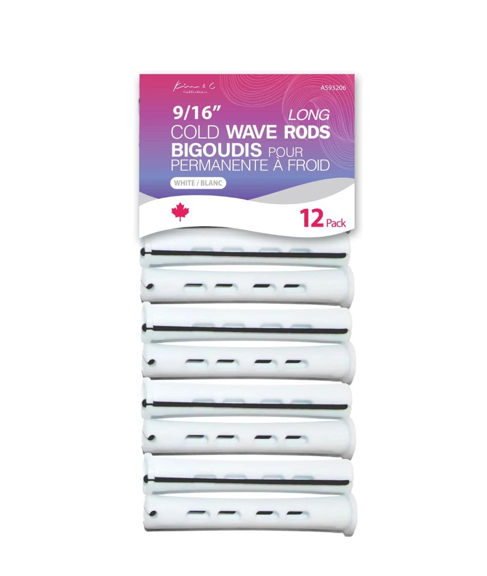 KIM &amp; C Cold Wave Rods Long 12ct, Hair Tools - Cloré Beauty