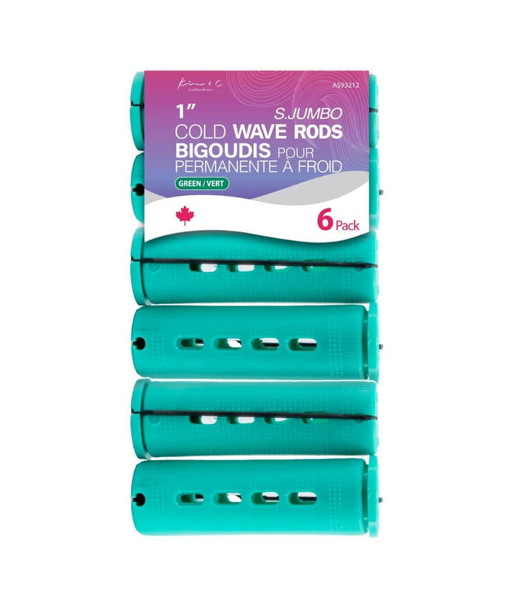 KIM &amp; C Cold Wave Rods Super Jumbo 6ct