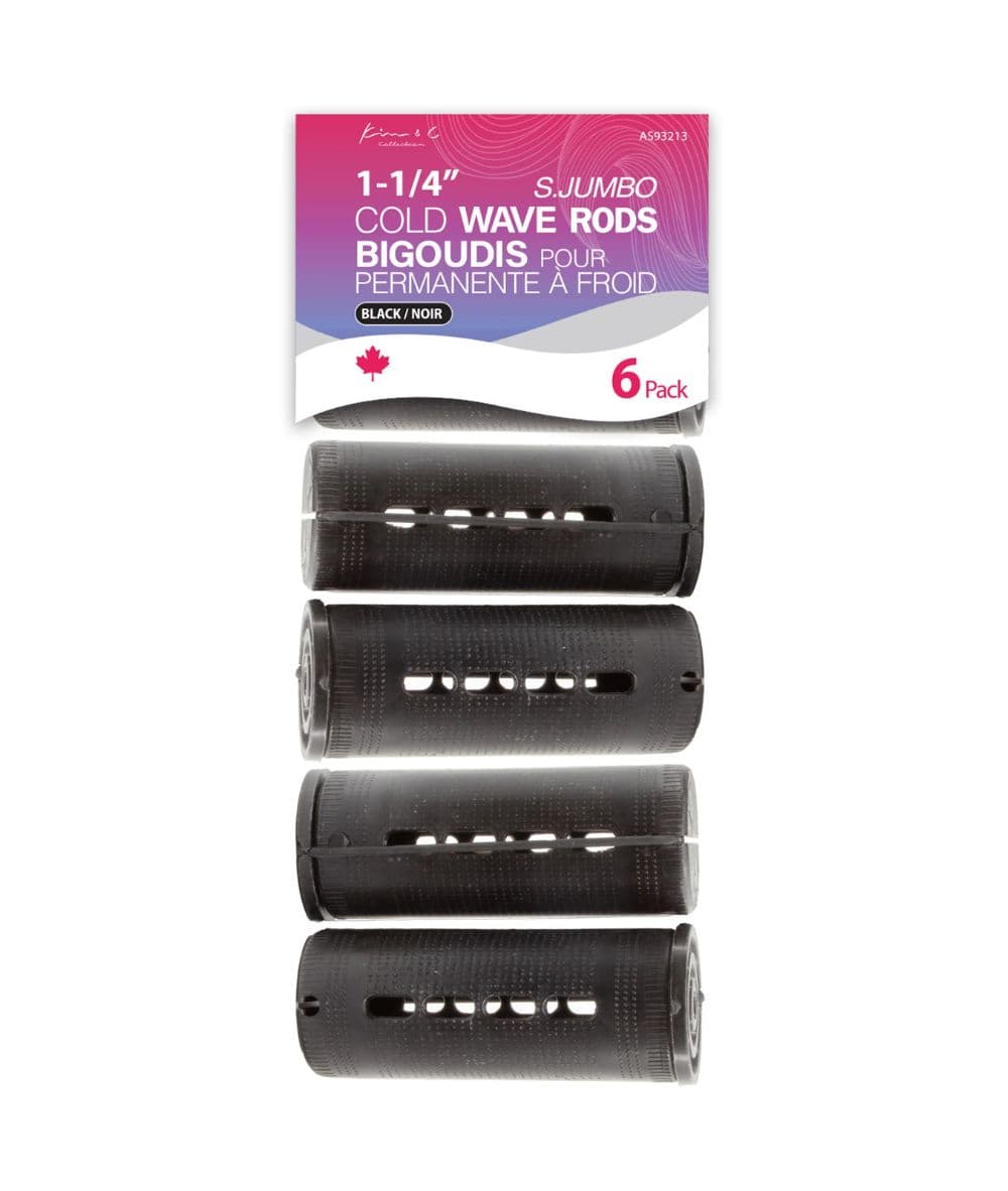 KIM &amp; C Cold Wave Rods Super Jumbo 6ct