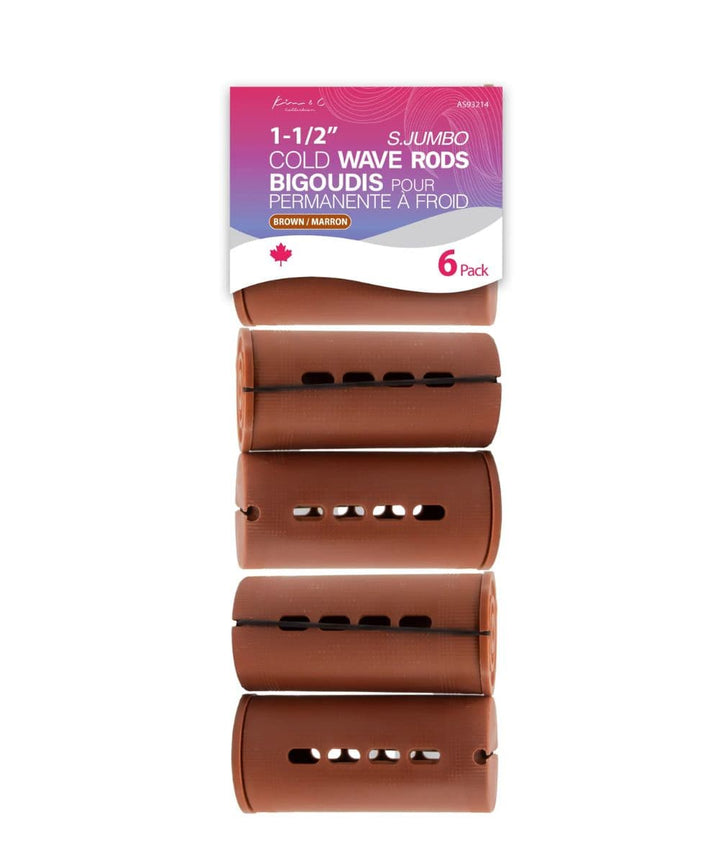 KIM &amp; C Cold Wave Rods Super Jumbo 6ct