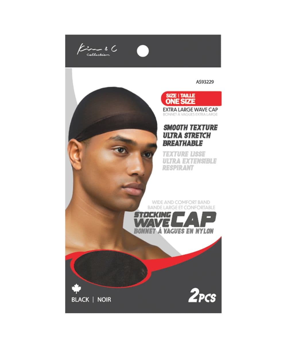 KIM &amp; C Stocking Wave Cap 2pcs, Accessory - Cloré Beauty