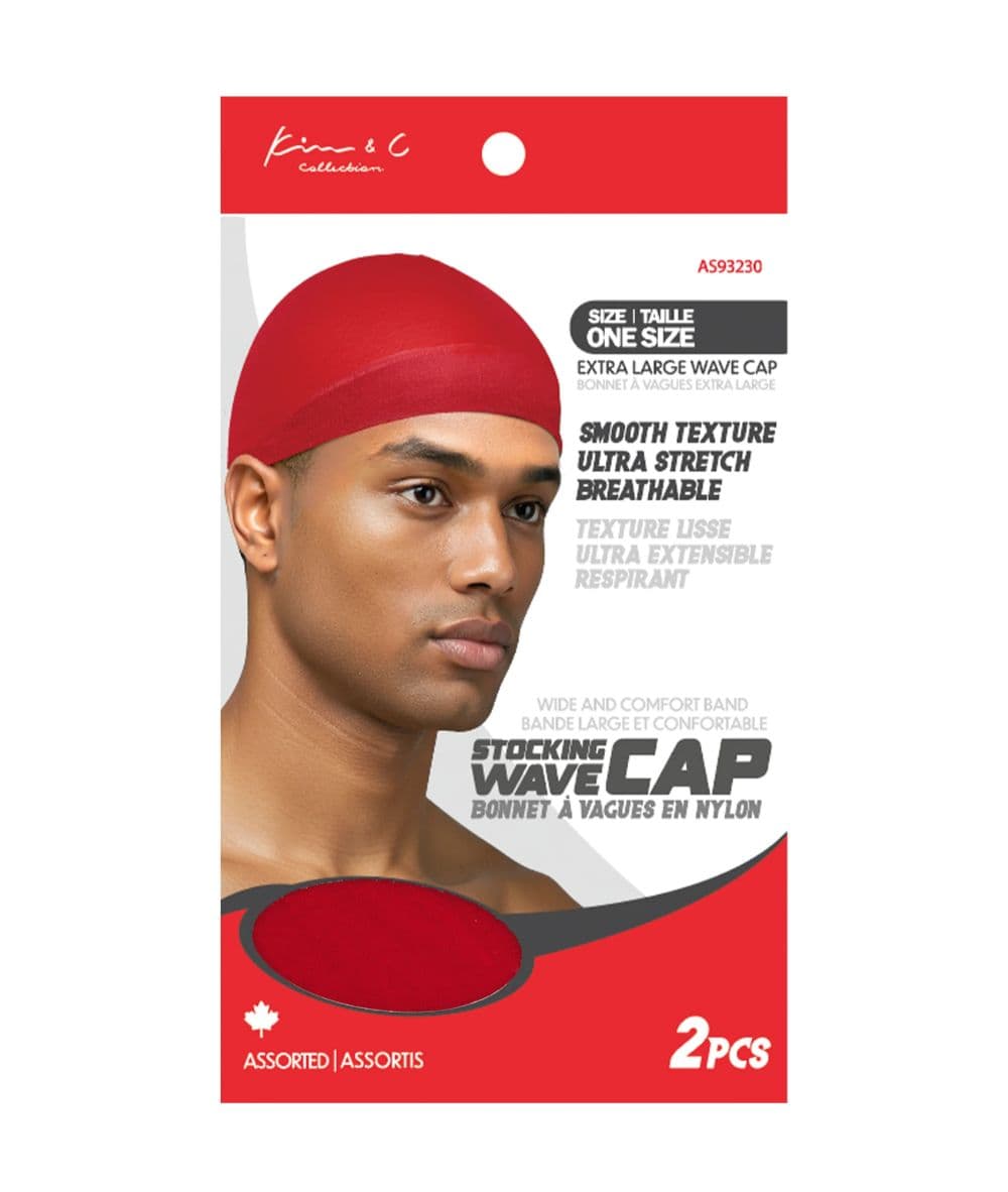 KIM & C Stocking Wave Cap 2pcs, Accessory - Cloré Beauty