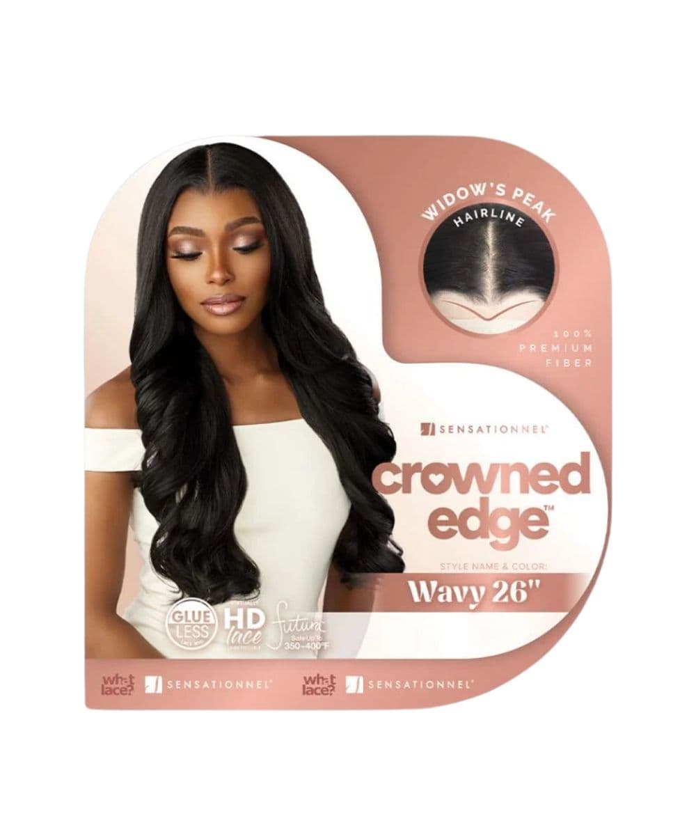 Sensationnel Crowned Edge- Wavy 26", Wigs - Cloré Beauty