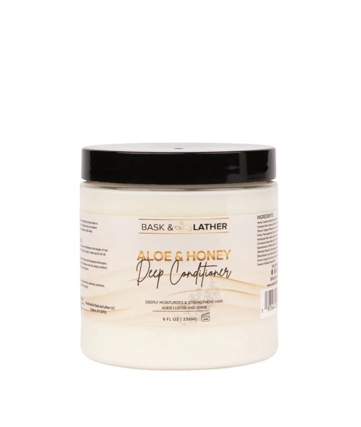 BASK &amp; LATHER Aloe and Honey Deep Conditioner 8oz