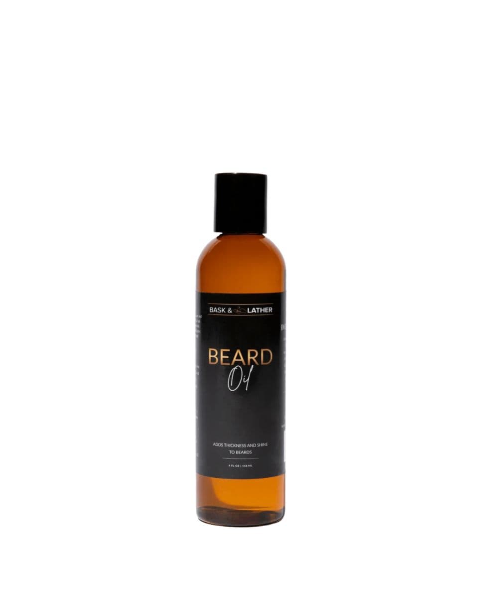 BASK &amp; LATHER Beard Oil 4oz