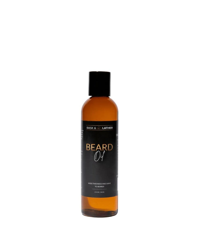 BASK &amp; LATHER Beard Oil 4oz