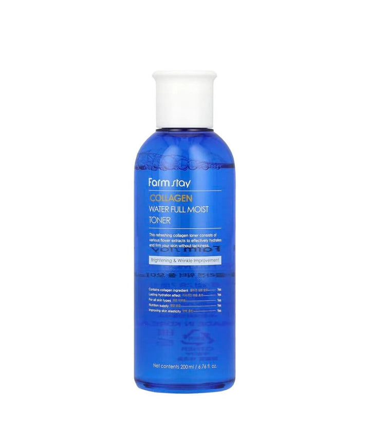 FARMSTAY Collagen Water Full Moist Toner 200ml, Skin Care - Cloré Beauty