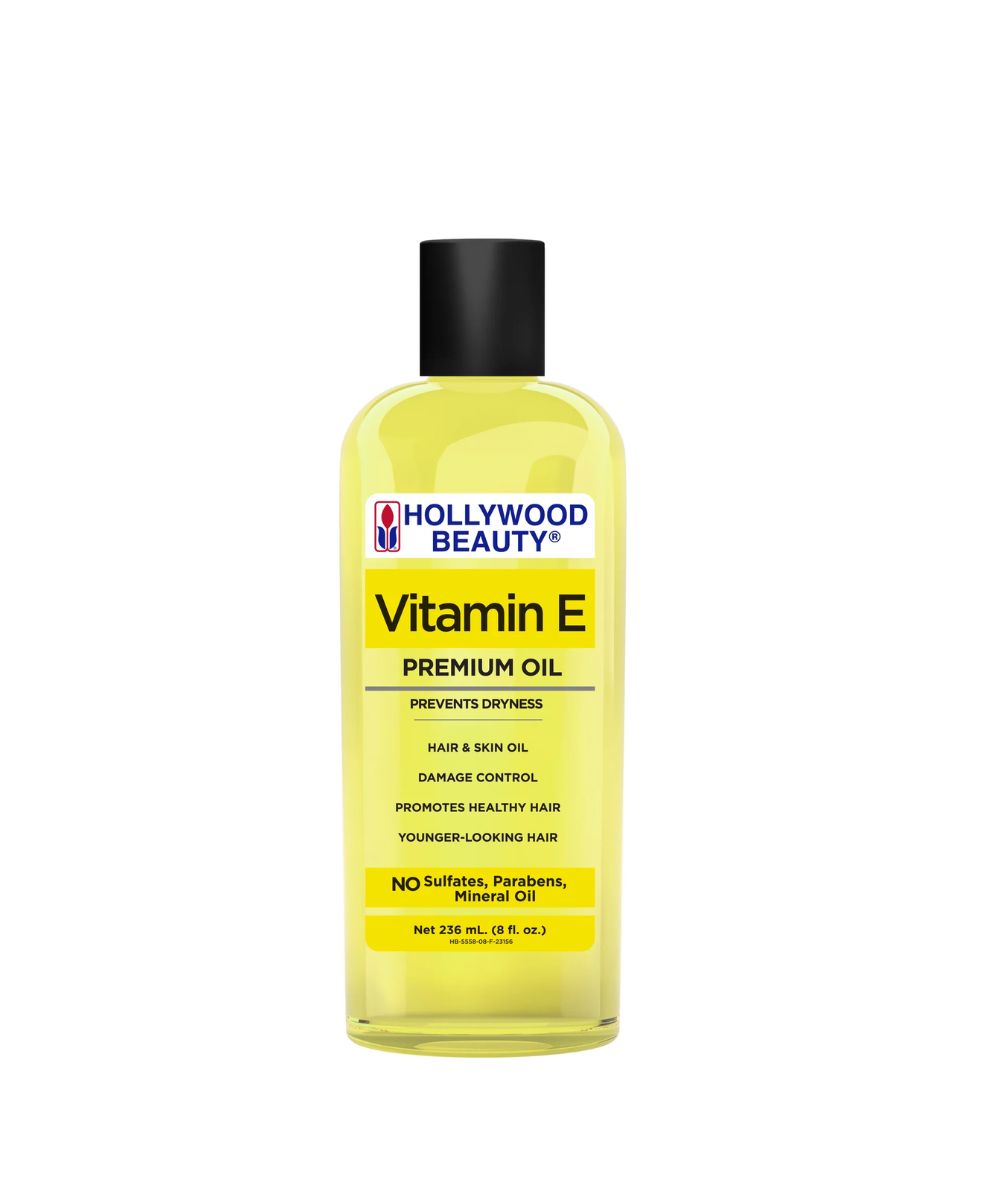 Hollywood Beauty Vitamin E Oil 8oz, Hair Care - Cloré Beauty
