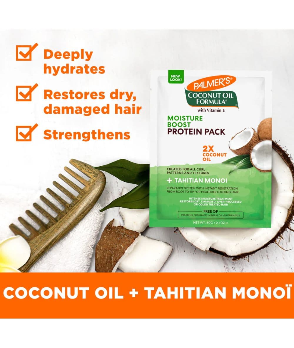 Palmers Coconut Oil Formula Deep Conditioning Protein 2.1oz, Hair Care - Cloré Beauty