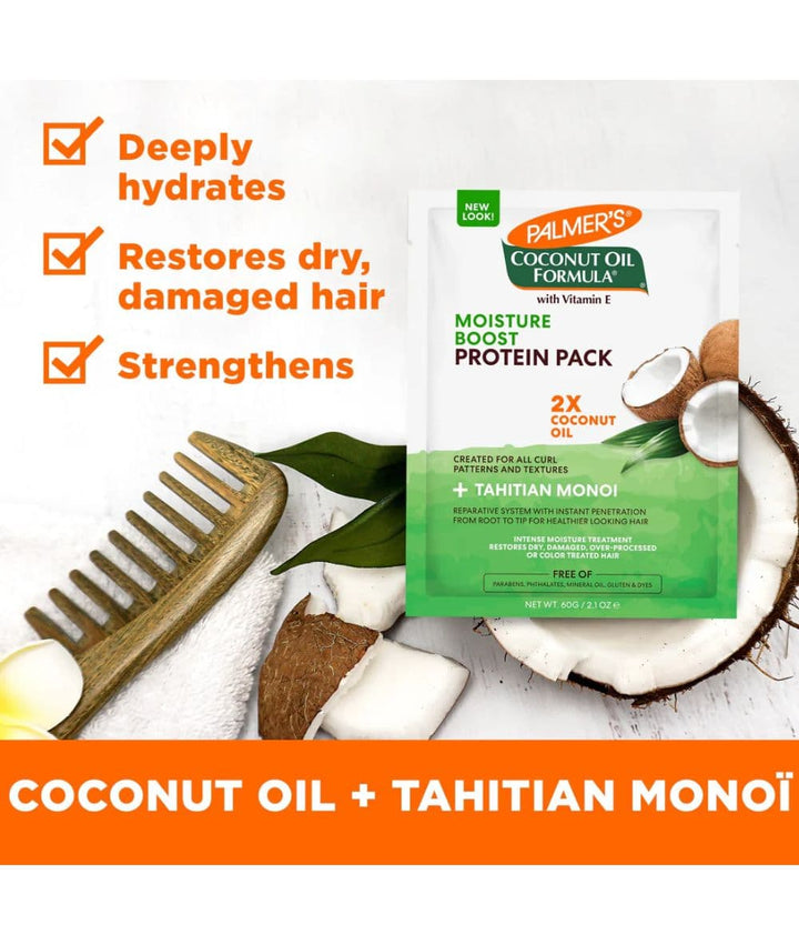 Palmers Coconut Oil Formula Deep Conditioning Protein 2.1oz, Hair Care - Cloré Beauty