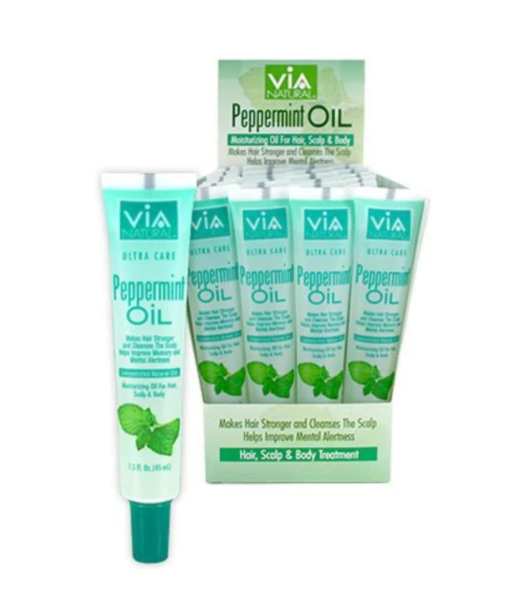 Via Natural Peppermint Oil 1.5oz, Hair Care - Cloré Beauty