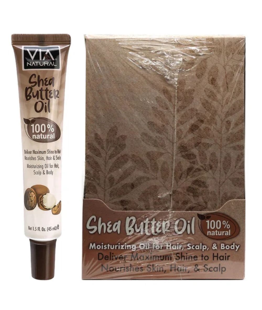 Via Natural Shea Butter Oil 1.5oz