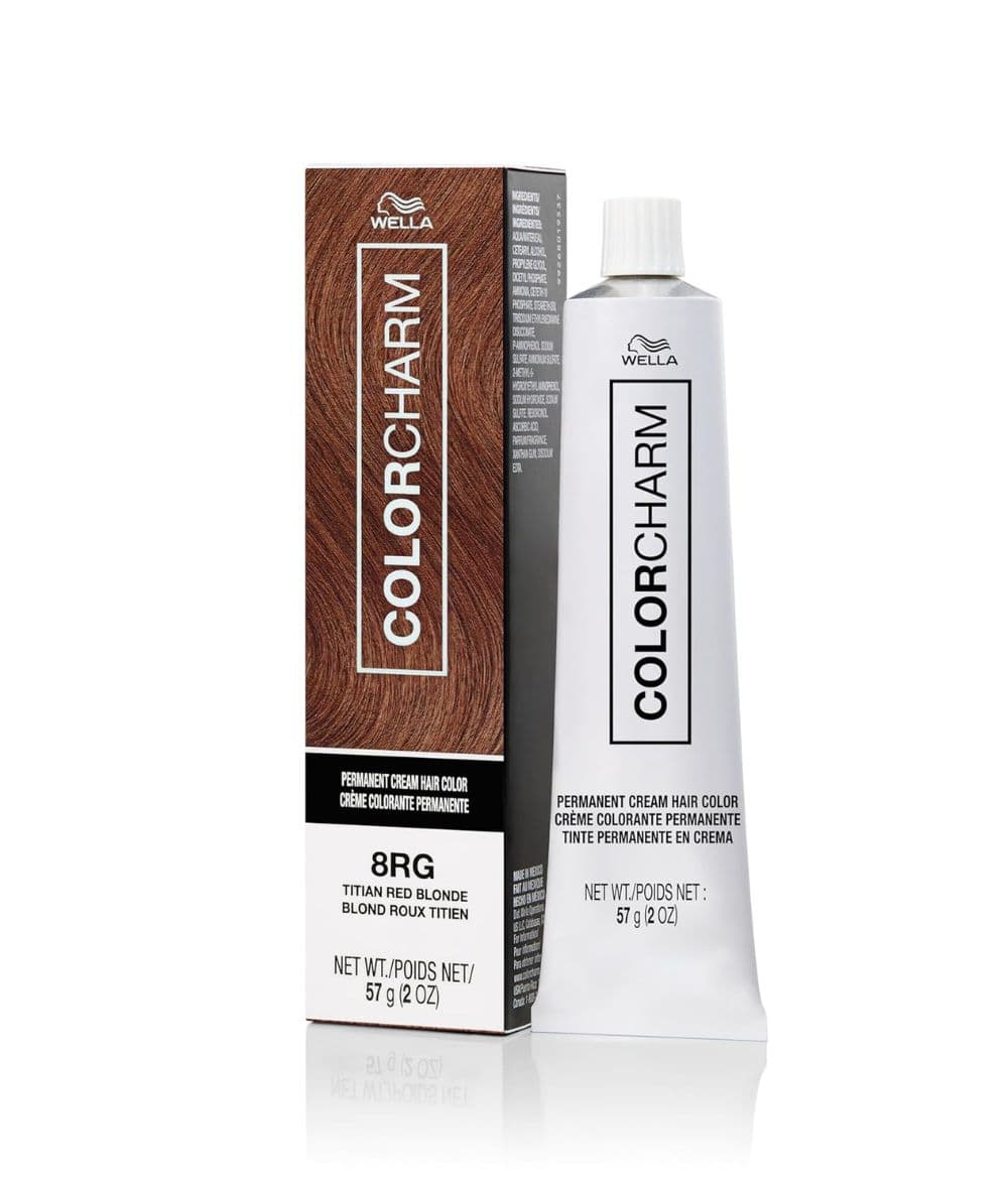 Wella Colorcharm Permanent Cream Color 8Rg [Titian Red Blonde] 2oz, Hair Care - Cloré Beauty