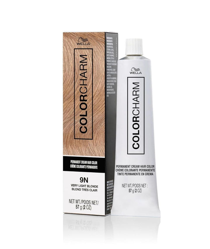 Wella Colorcharm Permanent Cream Color 9N [Very Light Blonde] 2oz